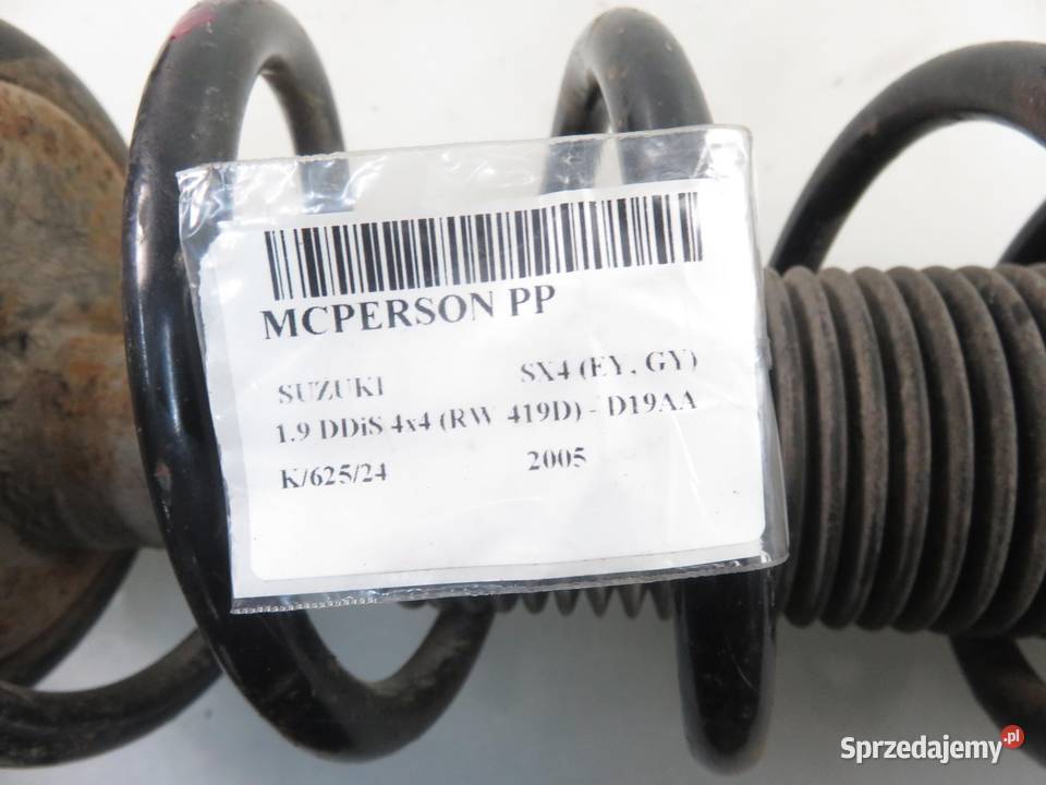 MCPERSON PRAWY PRZEDNI SUZUKI SX4 19 DDiS
