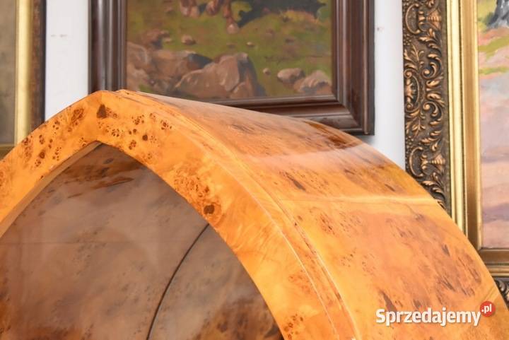 Owalna Witryna Styl Art Deco Gablotka Serwantka Kraków