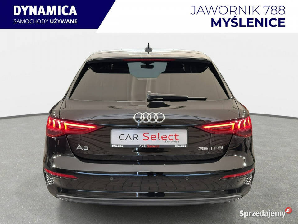 Audi A3 Sportback VAT 23 35TFSI 150 Stronic 2023 kurtyny powietrzne Myślenice
