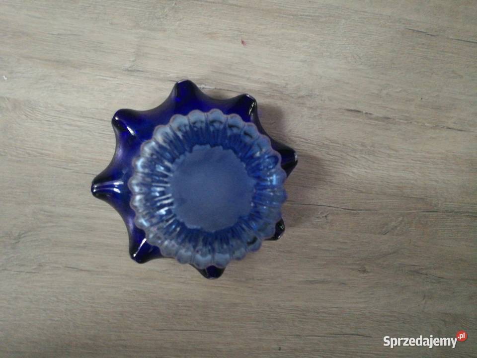 Duży granatowy wazon Choszczno