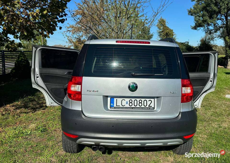 Skoda Yeti 18 TSI 4x4 garażowany lubelskie Chełm