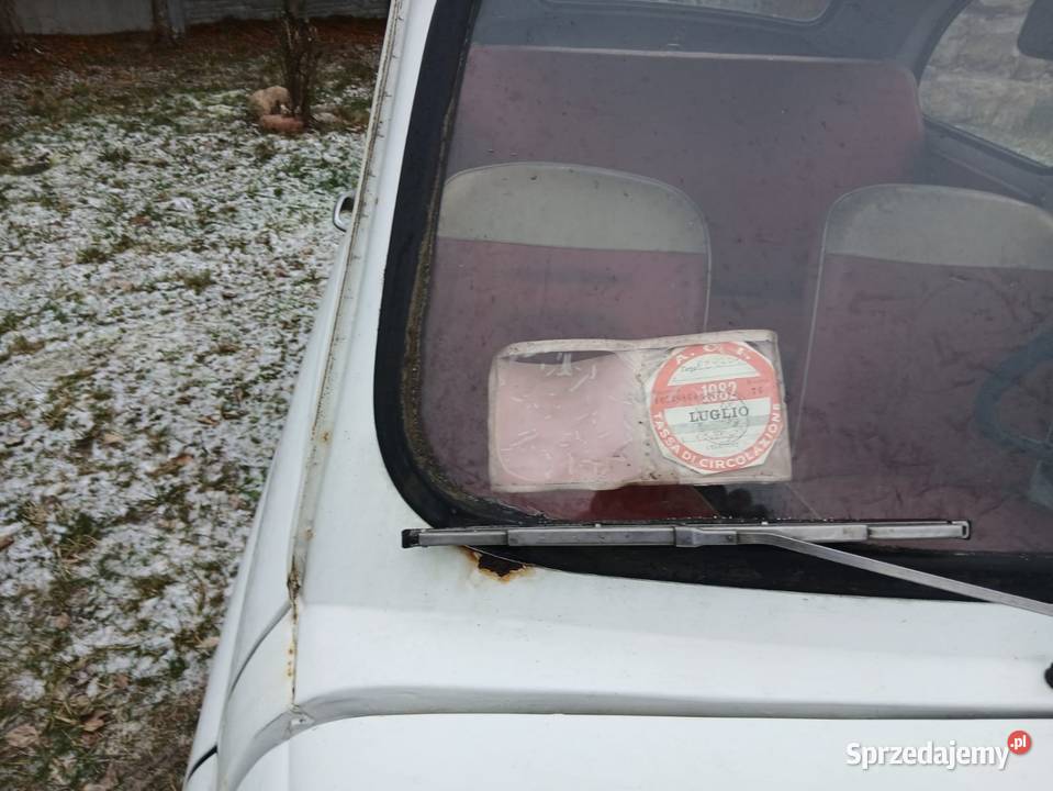 Włoski Fiat Nuova 500 F 1965 sprowadzony