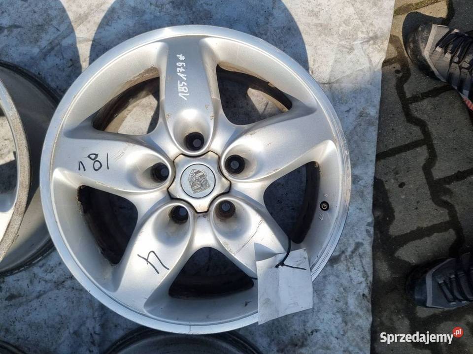 ALUFELGI KOMPLET PORSCHE CAYENNE I 8JX18 kujawsko-pomorskie Lipno