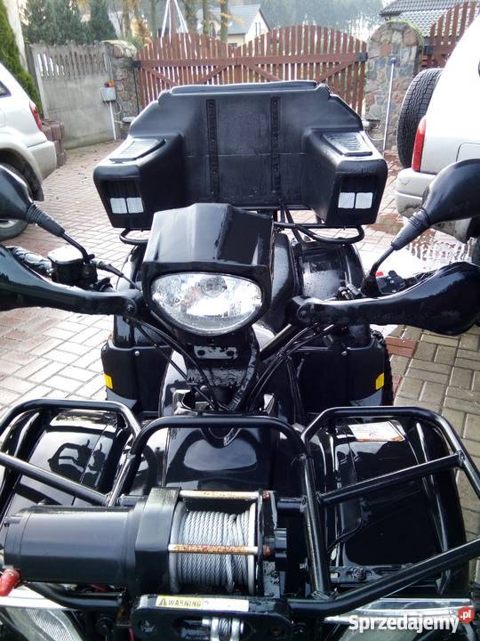 QUAD EGL 250 zarejestrowany 2 osobowy 2014r pług EGL Eglmotor Nowogard