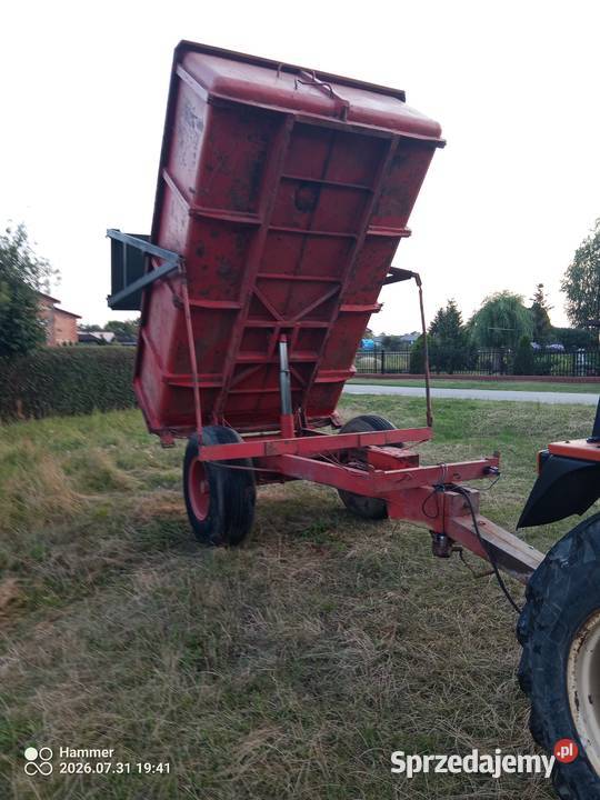 Przyczepa wywrotka skorupowa 6 ton Możliwość Kurów
