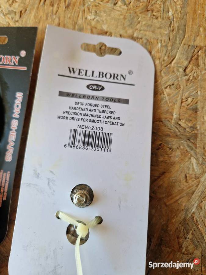 Sekator jednoręczny nożycowy 10 wellborn Dom i Ogród Głogowa