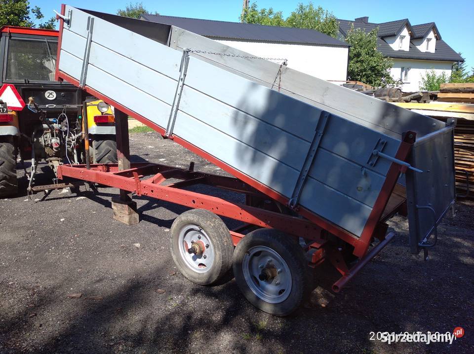 Przyczepa przyczepka rolnicza wywrotka wóz