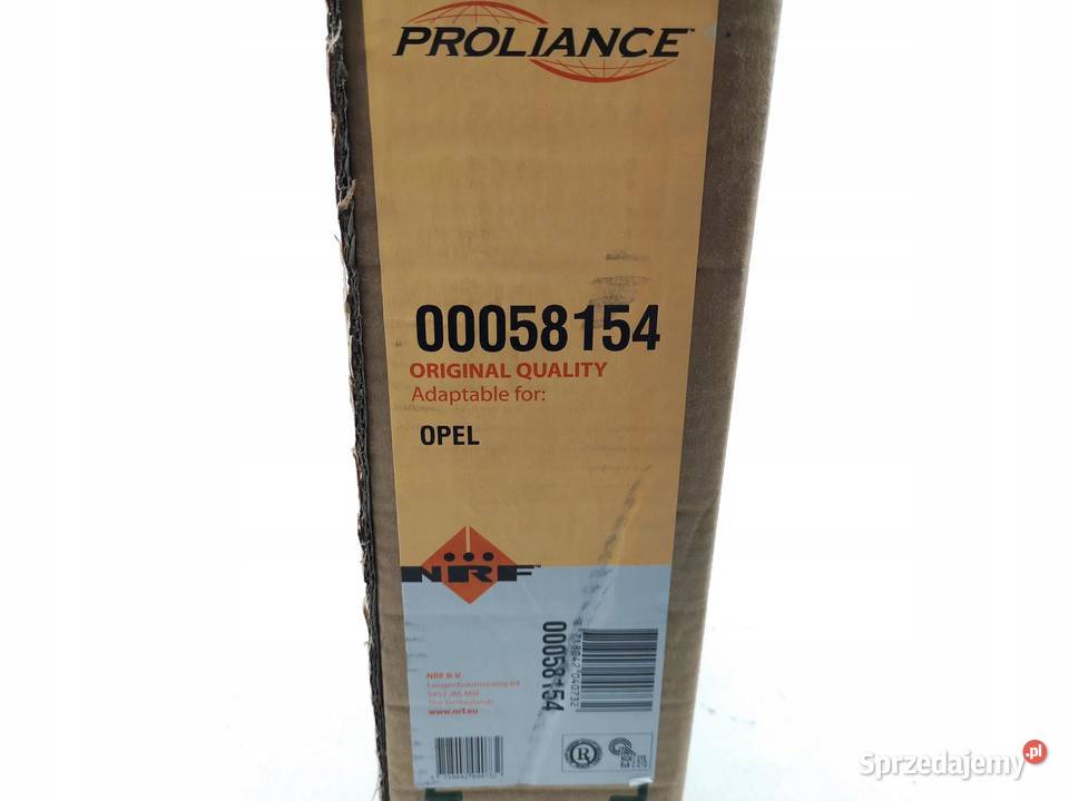 CHŁODNICA WODY NRF OPEL ASCONA C 13 16 18 lubelskie