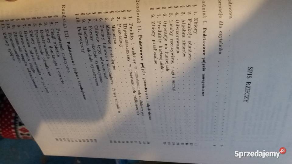 Rachunek różniczkowy i całkowy matematyka mazowieckie Warszawa