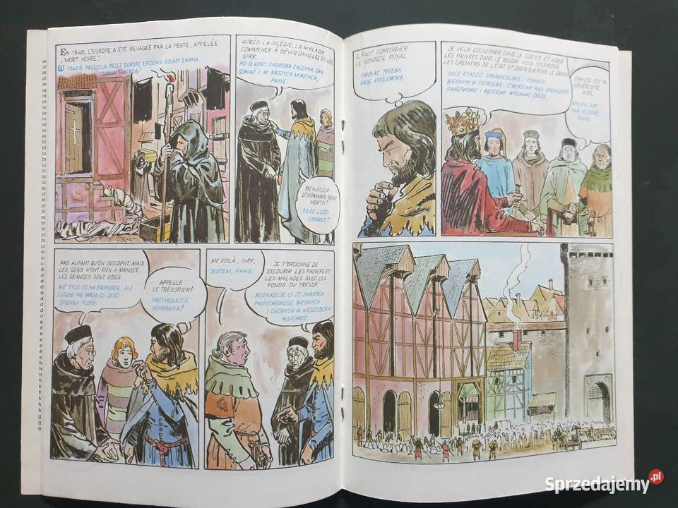 Kazimierz Wielki Casimir le Grand komiks Gdynia sprzedam