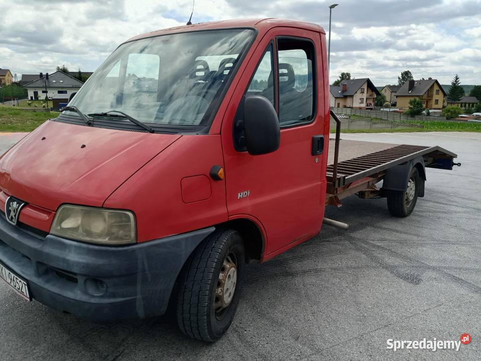 Peugeot boxer 28hdi autolaweta laweta Kielce