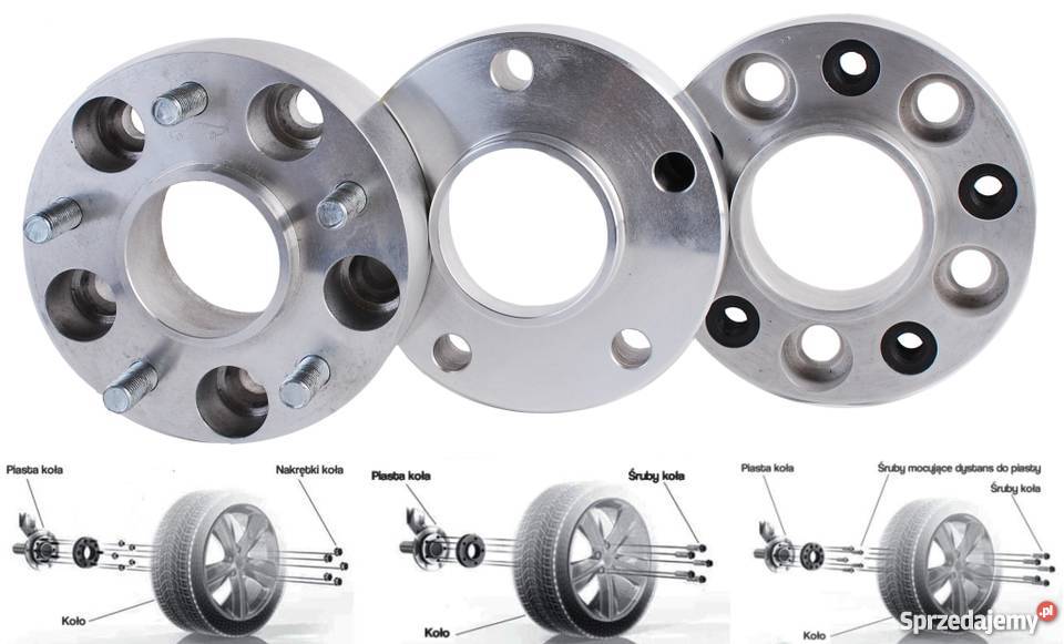 DYSTANSE adaptery Toyota Nissan 5x100 5x1143 Wrocław sprzedam