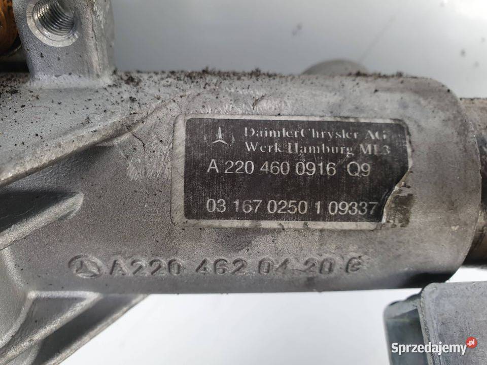 KOLUMNA KIEROWNICZA MERCEDES W 220 LIFT kujawsko-pomorskie Lipno