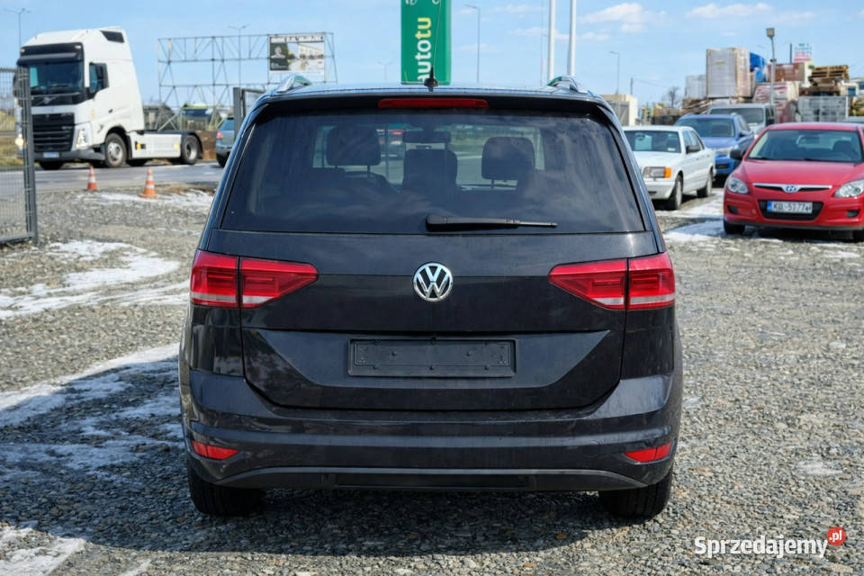 Volkswagen Touran 16TDI 110 2016r Comfortline relingi dachowe Wojkowice sprzedam