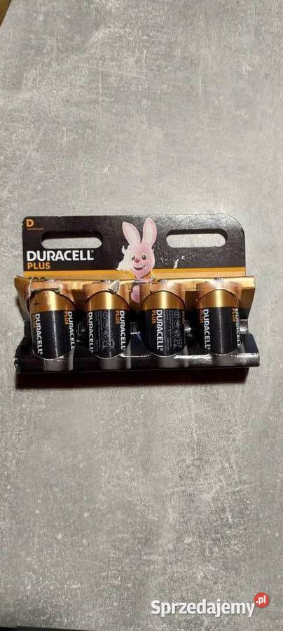 Baterie Duracell Plus Power D Size Pack of 4 Gietrzwałd