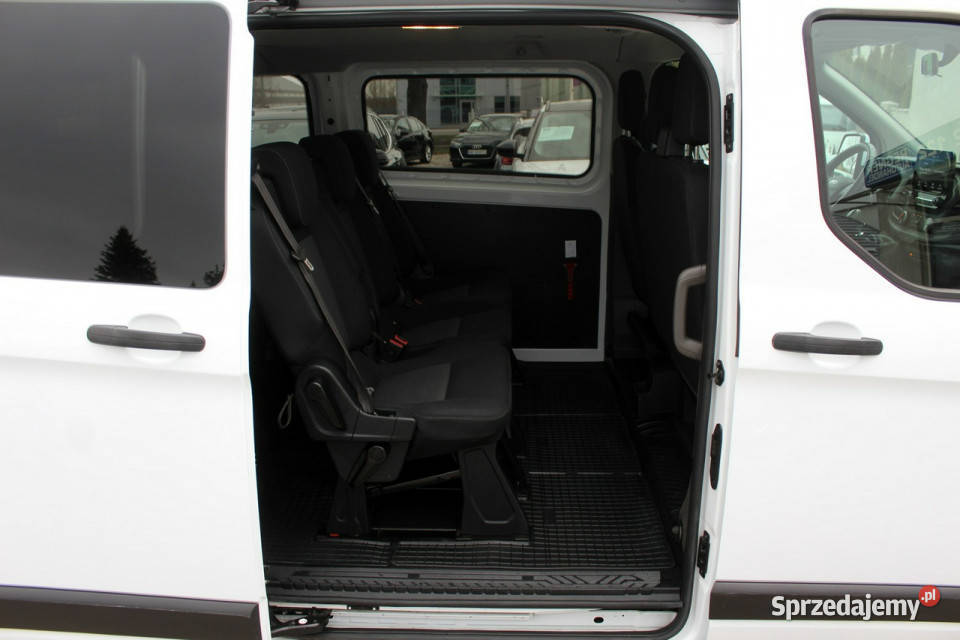 Ford Transit Custom 9osob L2 130 Salon FV23 1WŁ wielofunkcyjna kierownica Sokołów sprzedam
