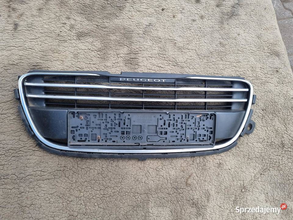 GRILL ATRAPA ZDERZAKA PRZÓD PEUGEOT 508 I osobowe