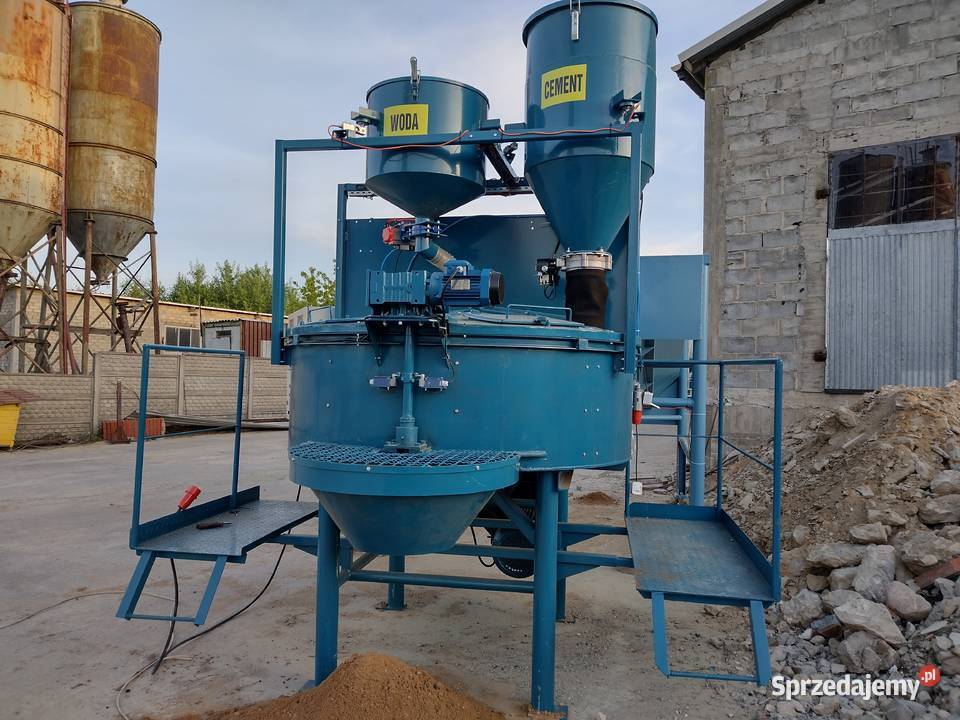 betoniarka węzeł betoniarski 1000 l mieszarka Jastrząb