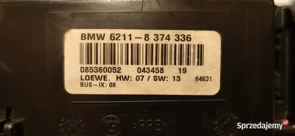 licznik zegary BMWE 39 62118374336 Warszawa sprzedam