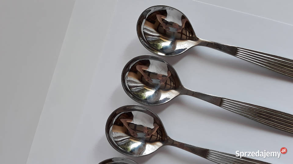 Łyżki do bulionu PASECZKI PASKI Gerlach sztućce Dąbrowa Górnicza