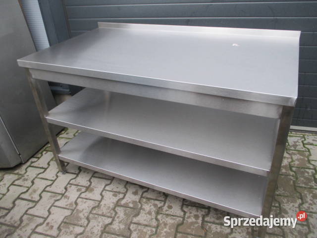Nowy Stół Gastronomiczny Z 2 Półkami 1458090 Ostrów Wielkopolski sprzedam