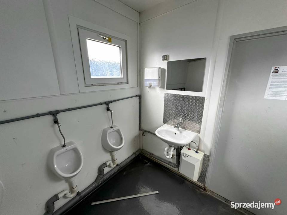 KONTENER SANITARNY WYPOSAŻONY 4x WC 3x PISUAR 2x Pozostałe Wrocław