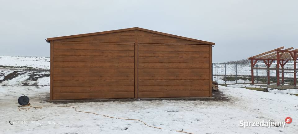 Garaż drewnopodobny 6x6 dowolne wymiary Mogilany sprzedam