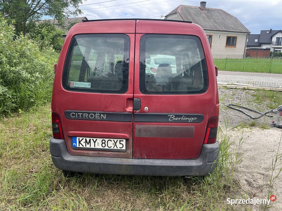 Citroen Berlingo 19d van małopolskie Wola Batorska