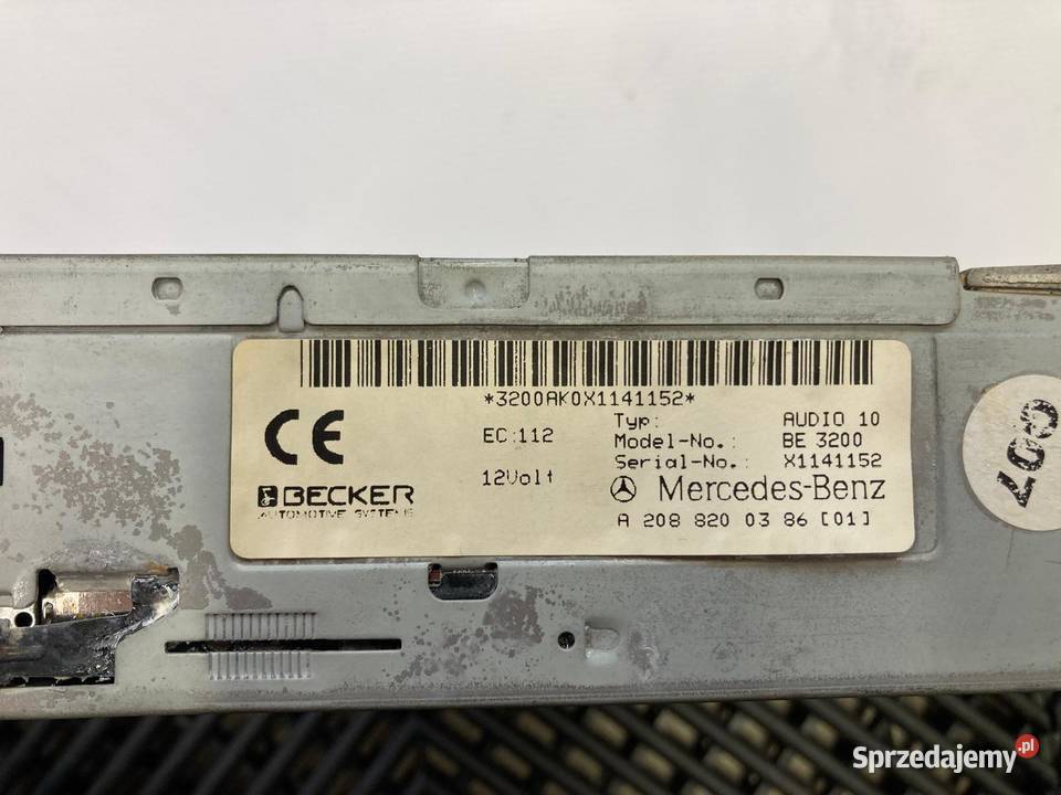 radio mercedes benz Special Be 2210 Częstochowa