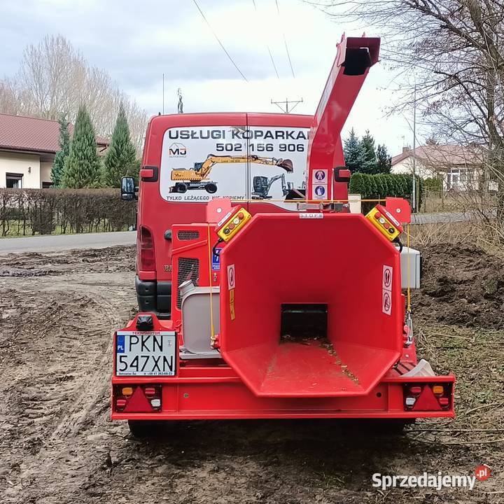 Usługi rębakiem Wąsosze