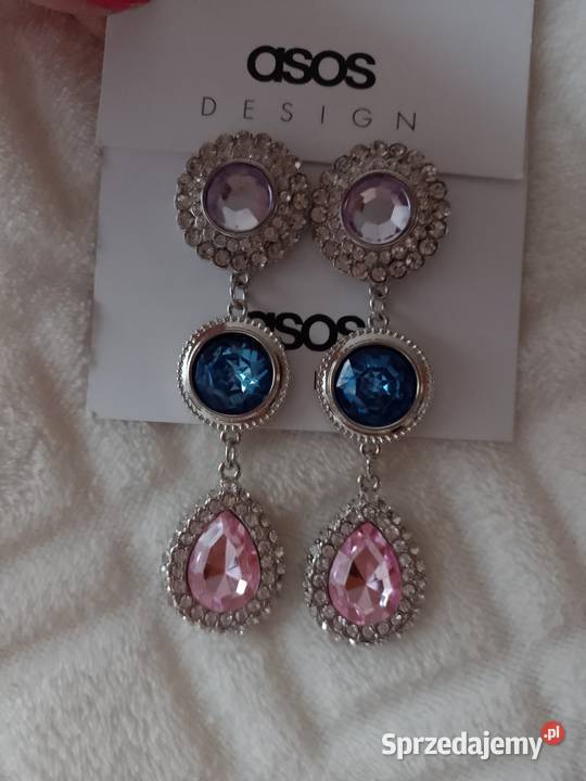 ASOS Długie Bogato zdobione kolczyki z Londynu Kraków