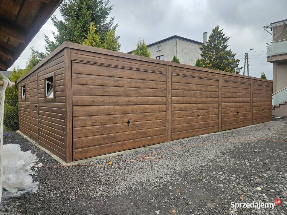 12x6 4xnaped Garaze Blaszane Garaż Blaszany Radzyń Podlaski