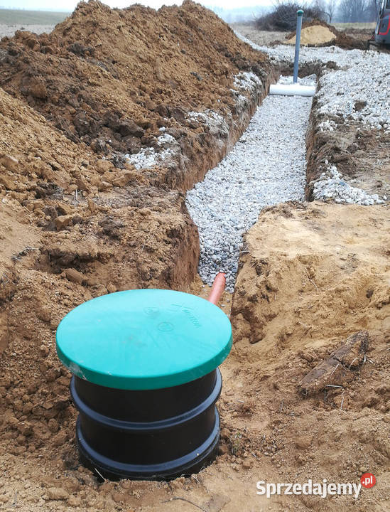 OCZYSZCZALNIA DRENAZOWA DWUKOMOROWA 3000L TUNELE Lwówek Śląski