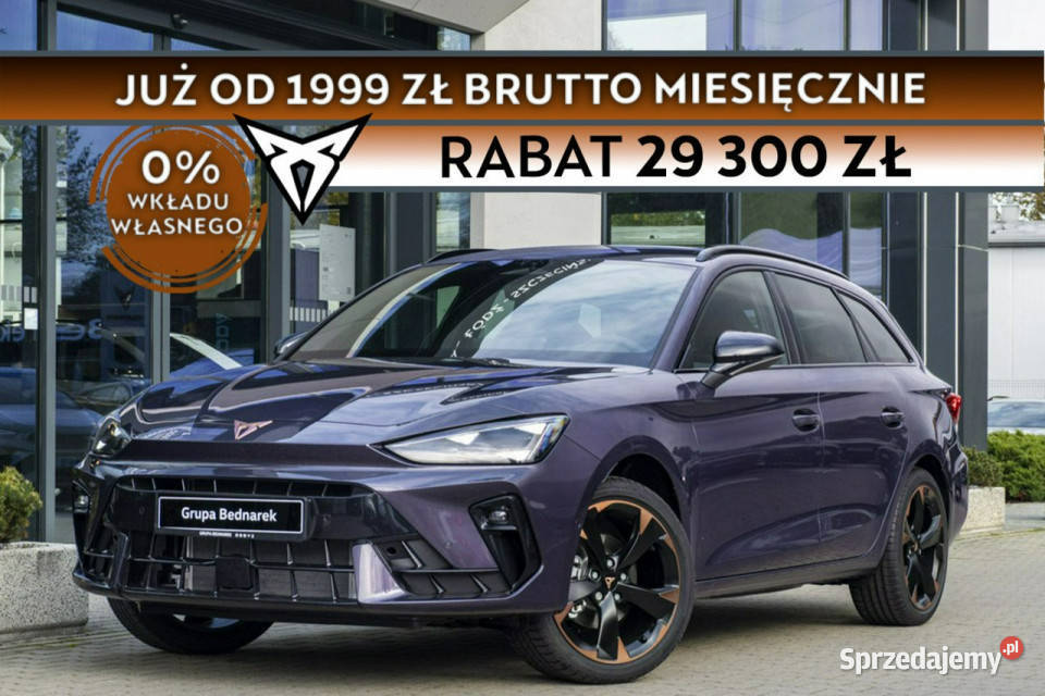 Cupra Leon Sportstourer 15 eTSI 150 DSG lakier metallic łódzkie Łódź