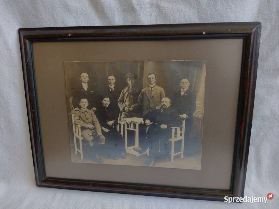 Stara Fotografia Pruskiego Żołnierza