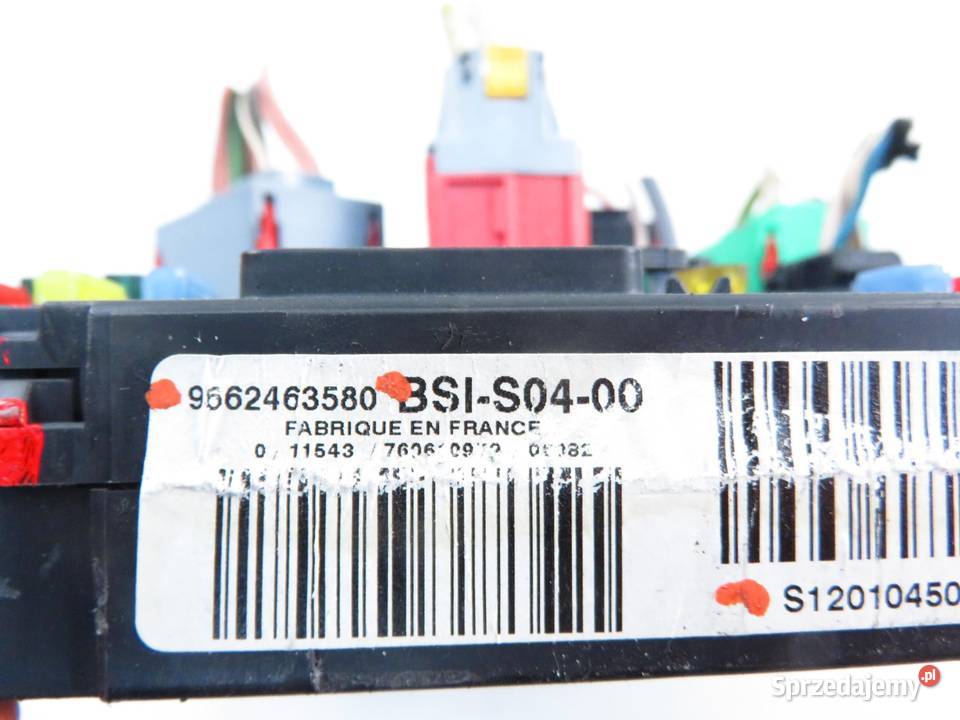 BSI PEUGEOT 407 16 HDi 9662463580 S120104500N