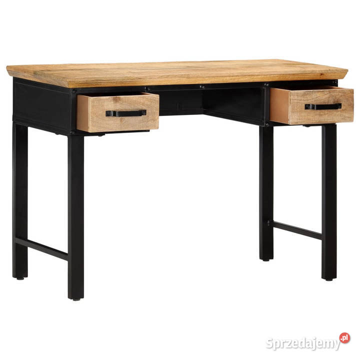 Biurko 110 x 50 x 76 lite drewno mango WM247758 Warszawa sprzedam