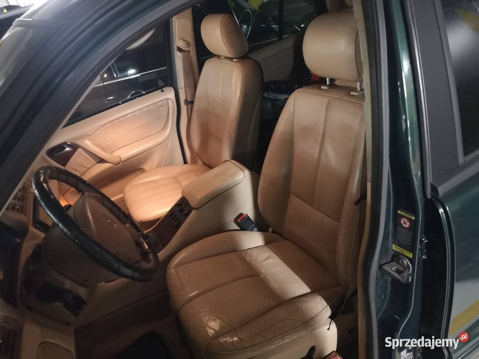 Mercedes ml w163 43 gaz lpg v8 4x4 DOINWESTOWANY aluminiowe felgi Warszawa sprzedam