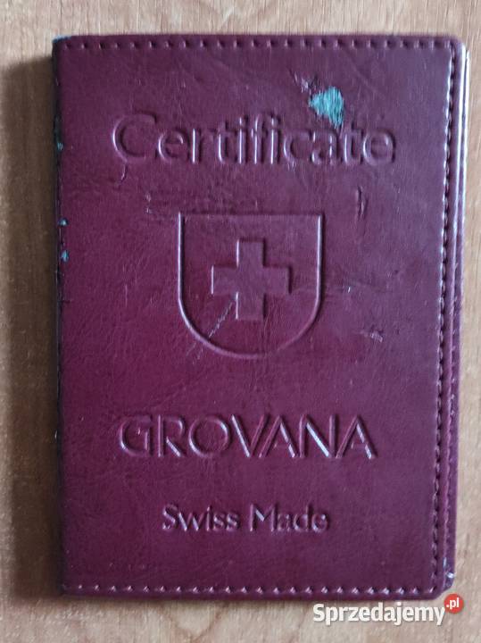 Złoty zegarek GROVANA 14k585 nowy Kraków