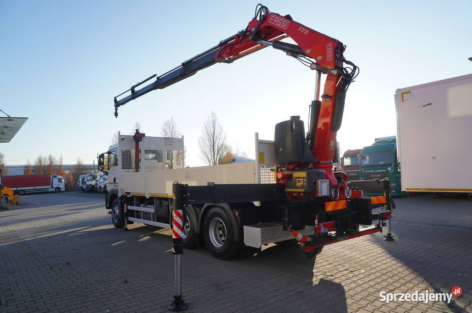 MAN TGS 26420 E6 6x4 HDS Fassi F215A 900 MTH 56 automatyczna Kraków
