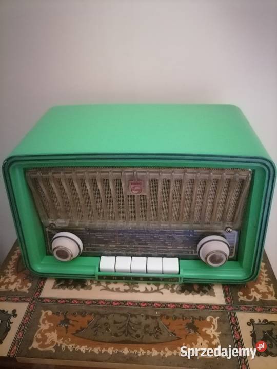Stare Radio lampowe z lat 50 tych Sprawny