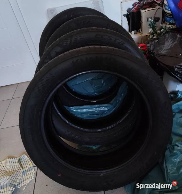 Opony letnie 23550 R19 Kumho Ecsta 71 Komplet 4 sprzedam