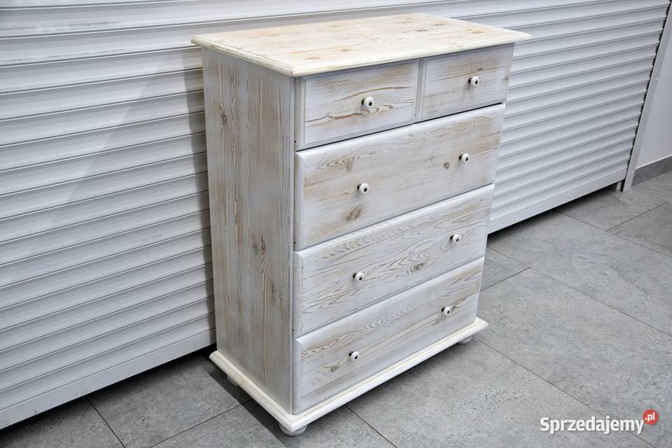komoda z szufladami z drewna sosnowego nowa Olsztyn sprzedam