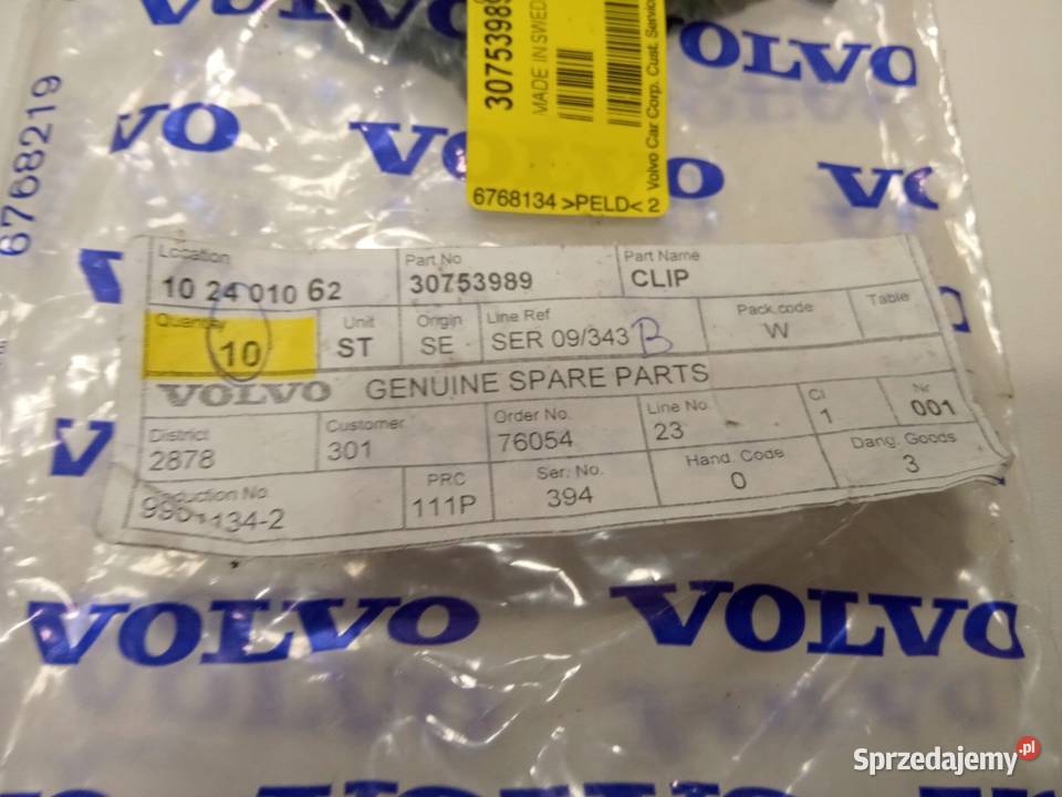 SPINKA SZYBY CZOŁOWEJ VOLVO S60 II V60 I Nowy Tomyśl sprzedam