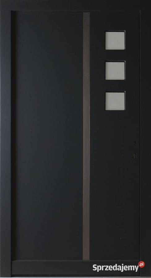DRZWI DREWNIANE 1100 x 2100 ZURICH ANTRACYT Łask