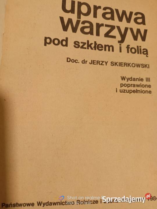 Uprawa warzyw pod szkłem i folią książki mazowieckie Warszawa