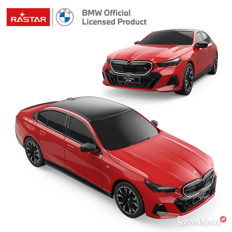 BMW i5 czerwony RC 124 Rastar 10180 Poznań