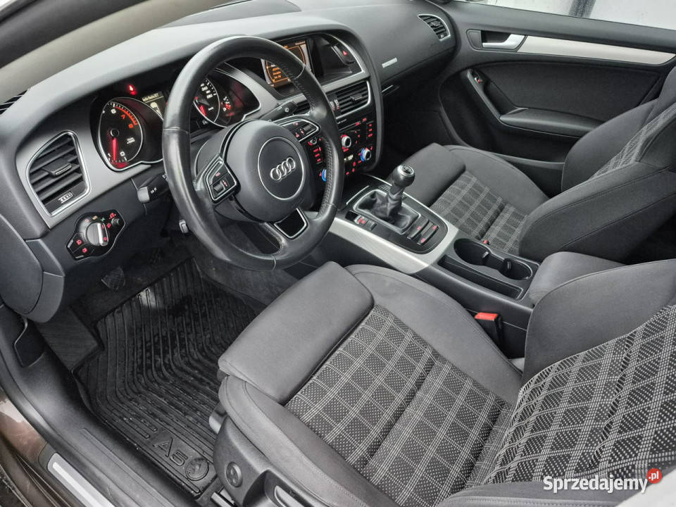 Audi A5 xenon led navi chromy ładny lift 8T Drelów