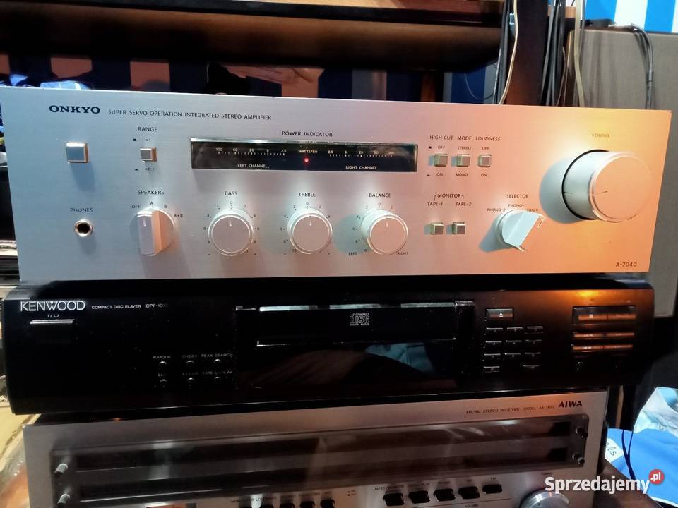 Wzmacniacz vintage Onkyo a7040 Wzmacniacze i pokrewne