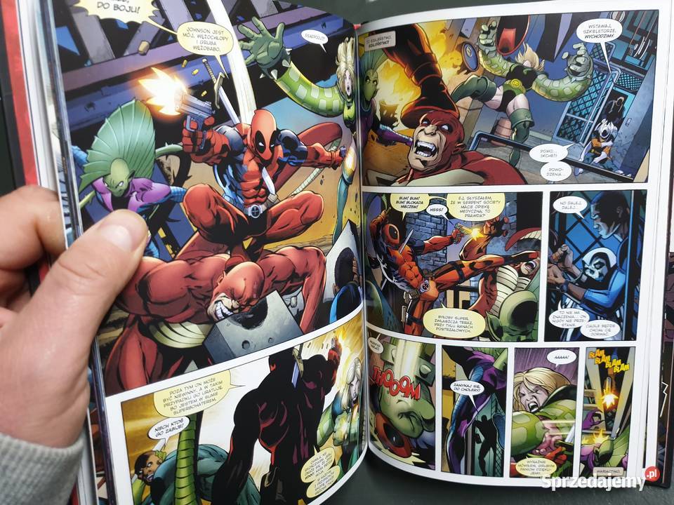 Bitewne Blizny WKKM tom 102 gościnnie Deadpool kredowy papier  Gdynia